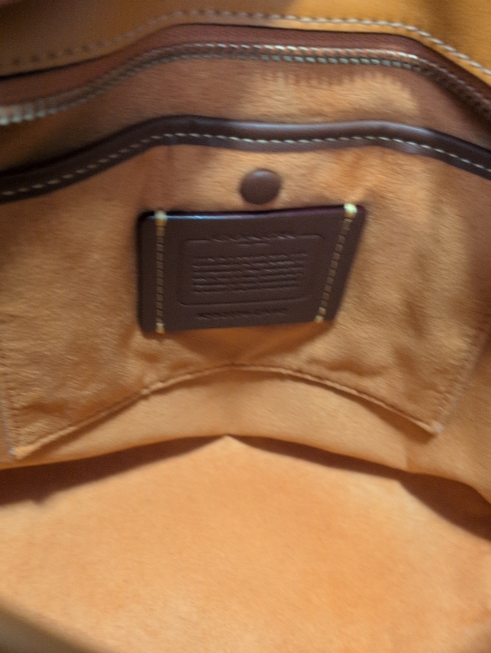 Coach Tali Bag In Papaya - Picture 11 of 15